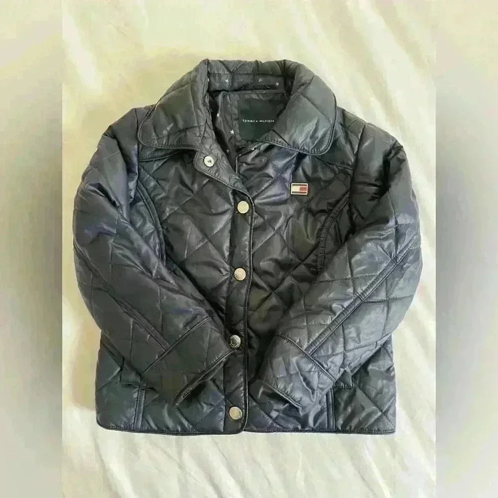 Tommy Hilfiger Girls Kids Size 4T Jacket Blue